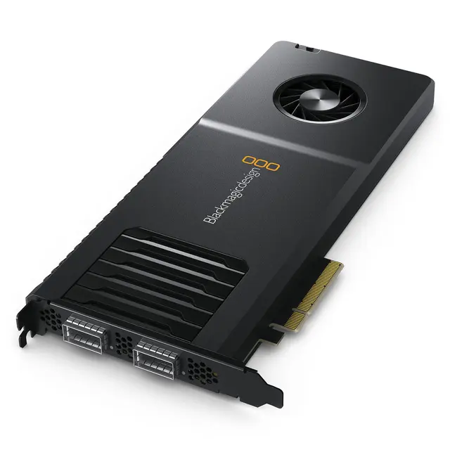 Blackmagic DeckLink IP 100G 2x 100G Ethernet Porter PCIe 