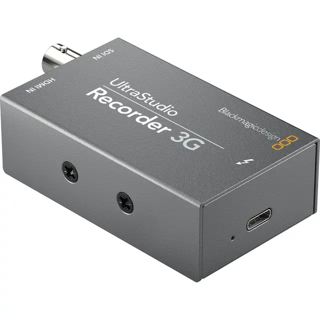Blackmagic UltraStudio Recorder 3G Thunderbolt 3 opptaker 