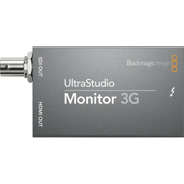 Blackmagic UltraStudio Monitor 3G Thunderbolt 3 monitorering 