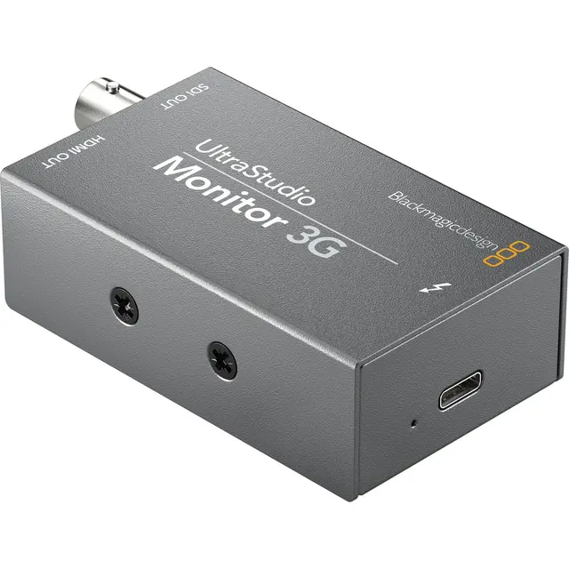 Blackmagic UltraStudio Monitor 3G Thunderbolt 3 monitorering 