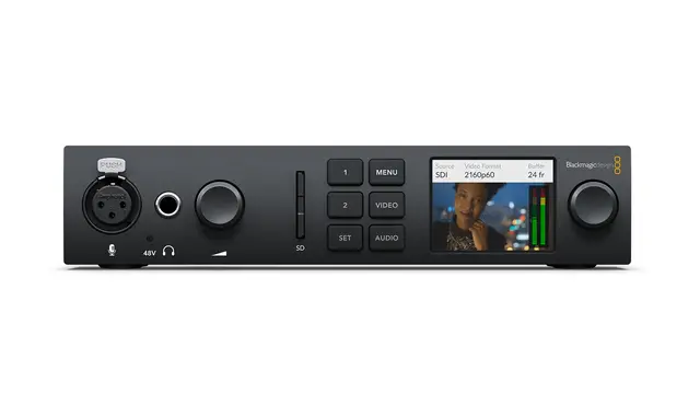 Blackmagic UltraStudio 4K Mini 4K Thunderbolt 3 opptaker og monitor 