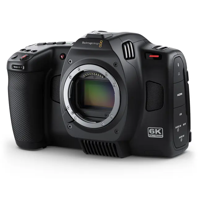 Blackmagic Cinema Camera 6K Full-Frame 6K Sensor. m/DaVinci Resolve 