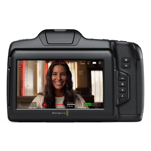 Blackmagic Cinema Camera 6K Full-Frame 6K Sensor. m/DaVinci Resolve 