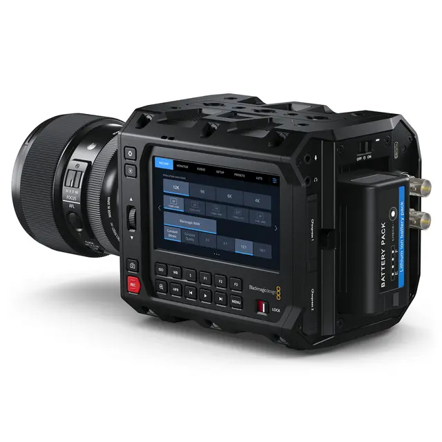 Blackmagic PYXIS 12K med EF-Mount 12K Mini Cine kamera 