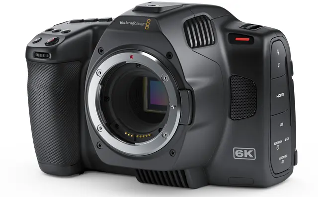 Blackmagic Pocket Cinema Camera 6K G2 EF 6K Inkludert DaVinci Resolve Program 
