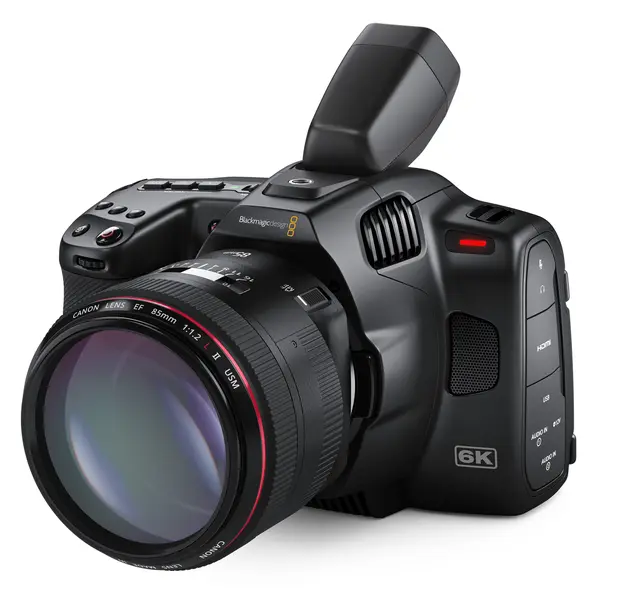 Blackmagic Pocket Cinema Camera 6K G2 EF 6K Inkludert DaVinci Resolve Program 