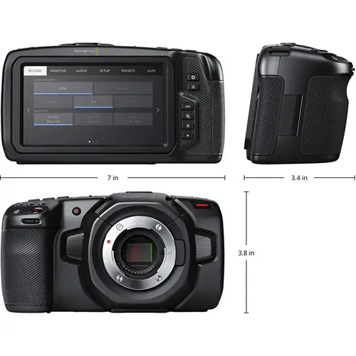 Blackmagic Pocket Cinema Camera 4K MFT 4K Inkludert DaVinci Resolve Program 