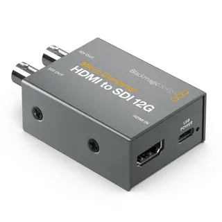 Blackmagic Micro Converter HDMI-SDI 12G 4K Uten Str&#248;madapter USB-C Type