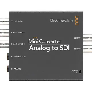 Blackmagic Mini Converter Analog til SDI HD Analog til SDI