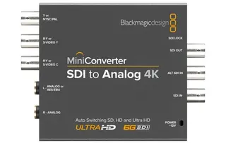 Blackmagic Mini Converter SDI til Analog 4K SDI til Analog