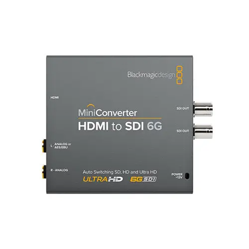 Blackmagic Mini Converter HDMI-SDI 6G 4K HDMI til SDI 