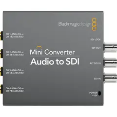 Blackmagic Mini Converter - Audio to SDI HD Audio til SDI