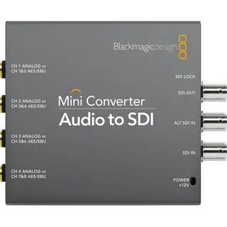 Blackmagic Mini Converter - Audio to SDI HD Audio til SDI