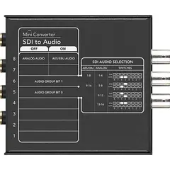Blackmagic Mini Converter - SDI to Audio HD SDI til Audio