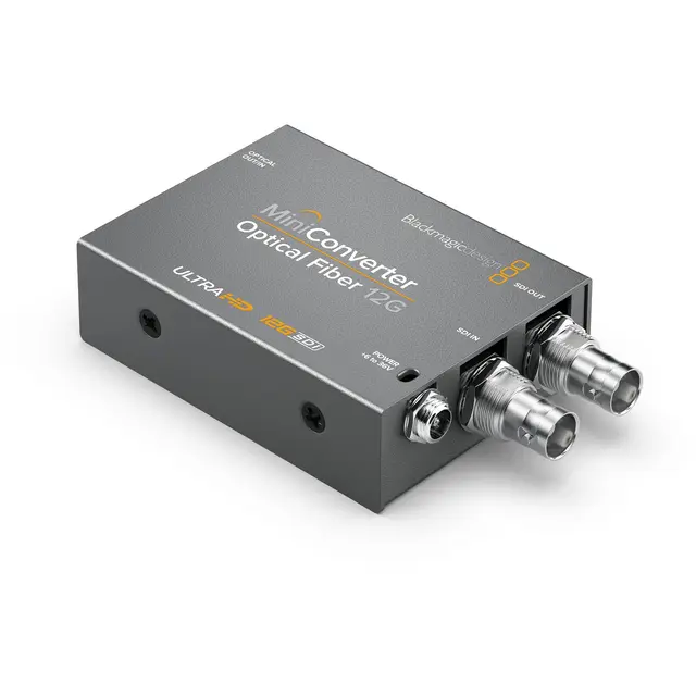 Blackmagic Mini Converter Optical Fiber 12G Optisk Fiber til SDI til Fiber 