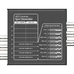 Blackmagic Mini Converter Synk Generator HD Synk Generator