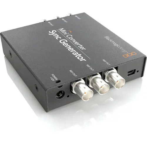 Blackmagic Mini Converter Synk Generator HD Synk Generator 