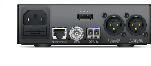 Blackmagic Teranex Mini Optisk til HDMI 12G Optisk fiber til HDMI Konverter 