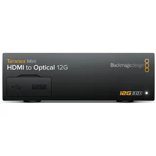 Blackmagic Teranex Mini HDMI til Optisk 12G HDMI til Optisk fiber Konverter