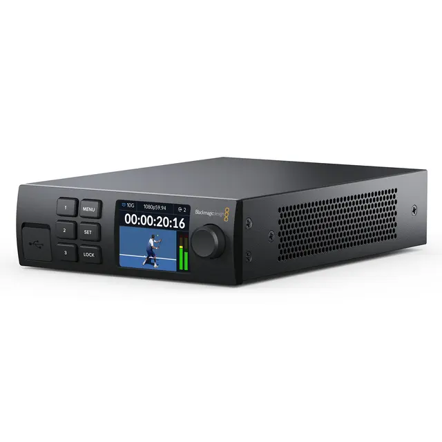 Blackmagic 2110 IP Converter 3x3G HD 3x 3G SDI 2110 RJ45 10GbE POE+ 