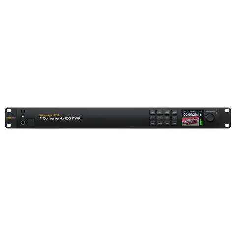 Blackmagic 2110 IP Converter 4x12G 10GbE 4x 12G SDI &amp; 4x RJ45 10GbE 2110