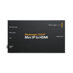 Blackmagic 2110 IP Mini IP to HDMI RJ45 10GbE 2110 til HDMI