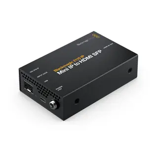 Blackmagic 2110 IP Mini IP to HDMI SFP SFP+ 2110 til HDMI
