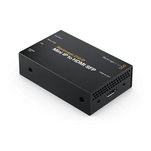 Blackmagic 2110 IP Mini IP to HDMI SFP SFP+ 2110 til HDMI 