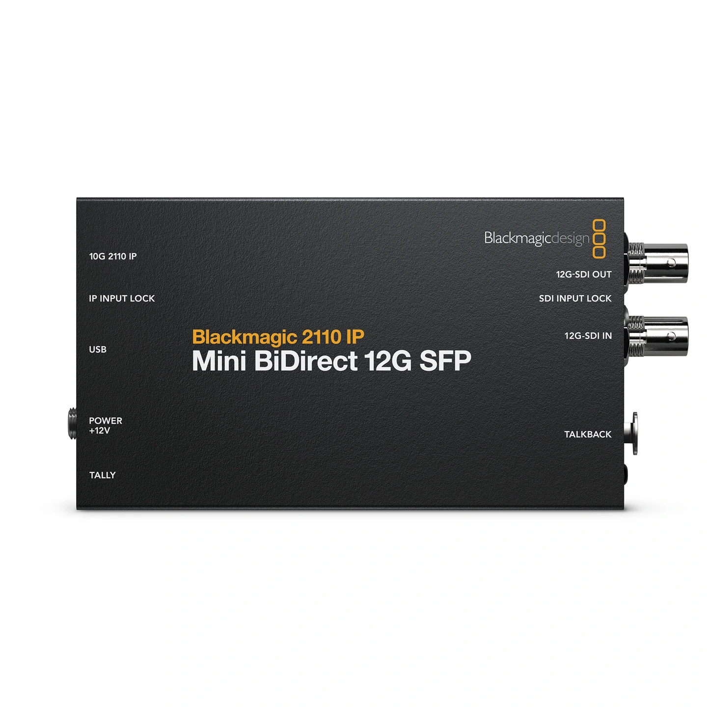 Blackmagic 2110 IP Mini BiDirect 12G SFP 12G SDI til SFP+ / SFP+ til 12G SDI