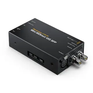 Blackmagic 2110 IP Mini BiDirect 12G SFP 12G SDI til SFP+ / SFP+ til 12G SDI