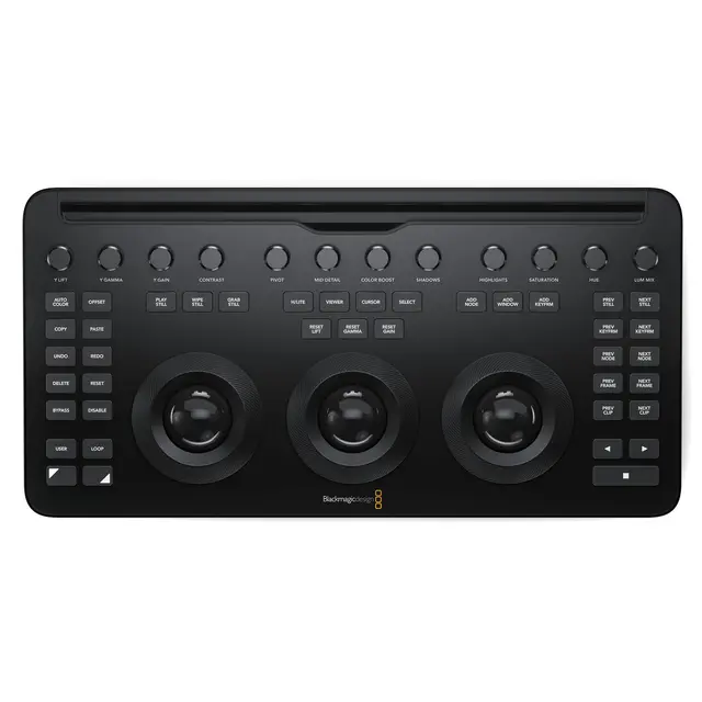 Blackmagic Resolve Micro Color Panel Color Grade panel Uten Davincie Resolve 