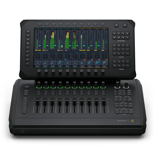 Blackmagic Fairlight Live Audio Panel 10 
