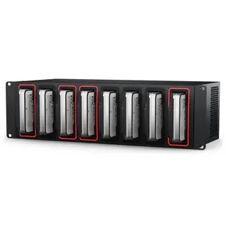 Blackmagic Cloud Backup 8 Rack 4U med plass til 8x HDD Disker