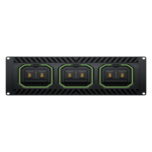 Blackmagic Media Dock Ultra 3x Media Leser med 2x  100GbE 