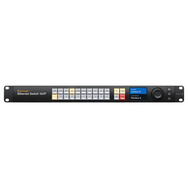 Blackmagic Ethernet Switch 360P 16x 10GbE 2x 100Gb SMPTE-2110 