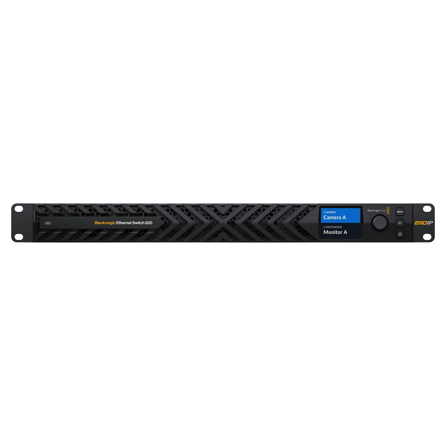 Blackmagic Ethernet Switch 820 2110 - 8 x 100G & 2x 10GbE