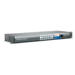 Blackmagic MultiView 16 Se 16 video signal p&#229; en monitor