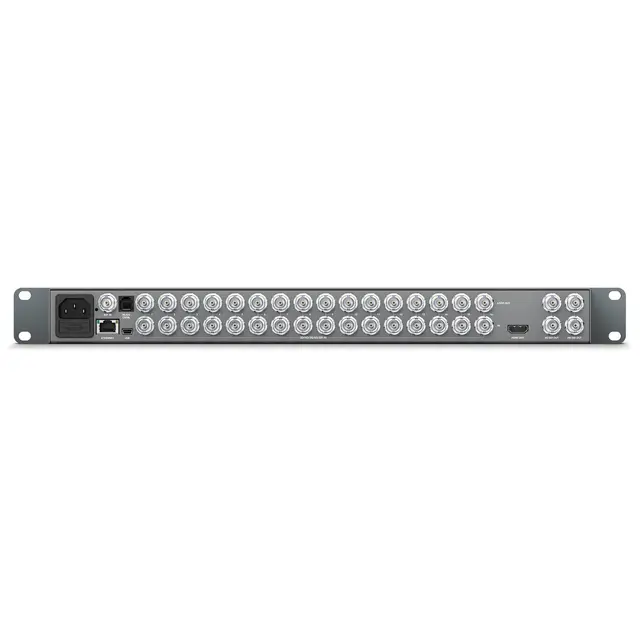 Blackmagic MultiView 16 Se 16 video signal på en monitor 