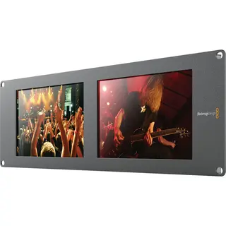 Blackmagic SmartView Duo 2 Dobbel 8" monitor til rack