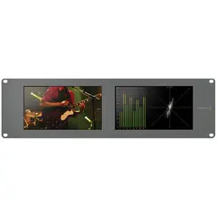 Blackmagic SmartScope Duo 4K 2 Dobbel 8&quot; scope monitor til rack