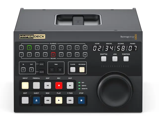 Blackmagic HyperDeck Extreme Control Kontroller til Extreme 4K og 8K HDR 