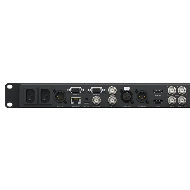 Blackmagic HyperDeck Studio 4K Pro 4k Pro opptager SD kort og SSD 