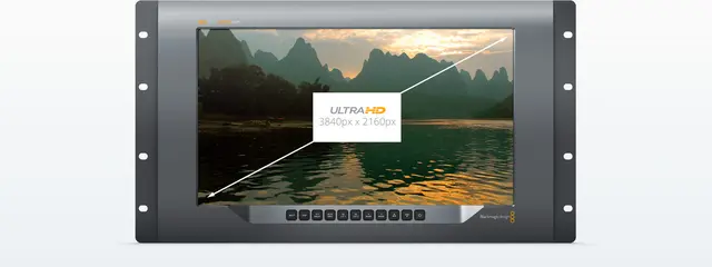 Blackmagic SmartView 4K G2 4K 15,6" monitor til rack 