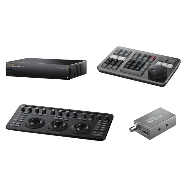 Blackmagic Portable Postproduction Bundl Komplett postprodpakke 