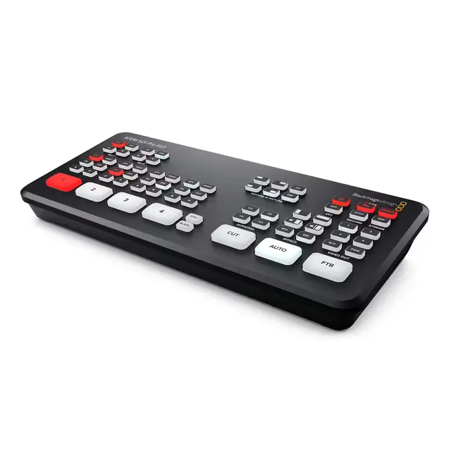 Blackmagic ATEM SDI Pro ISO 4-Channel Live Stream 3G-SDI Switcher 