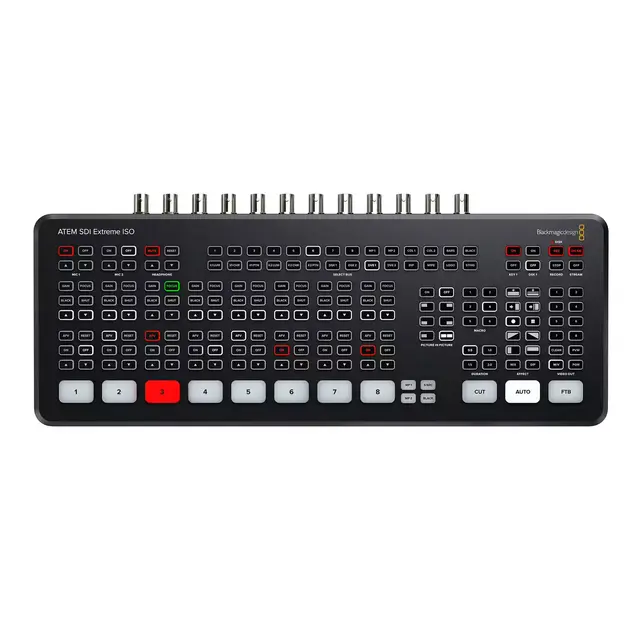 Blackmagic ATEM SDI Extreme ISO 8-Channel 3G-SDI Live Streaming Switcher 