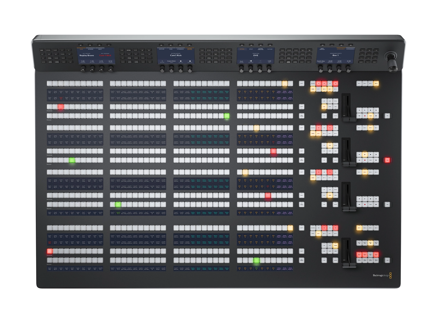 Blackmagic ATEM 4 M/E Advanced Panel 40 40 Kanal Kontoll Panel til ATEM mixer