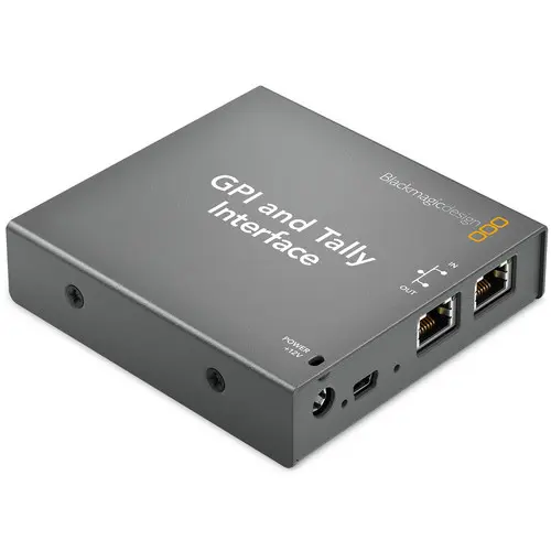 Blackmagic GPI and Tally Interface 