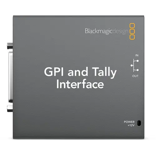 Blackmagic GPI and Tally Interface 