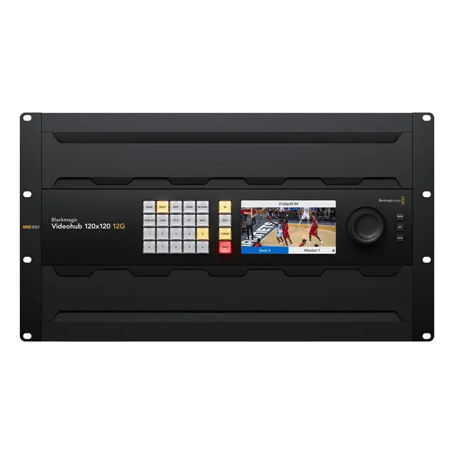 Blackmagic Videohub 120x120 12G 12G 120x120 Porter 